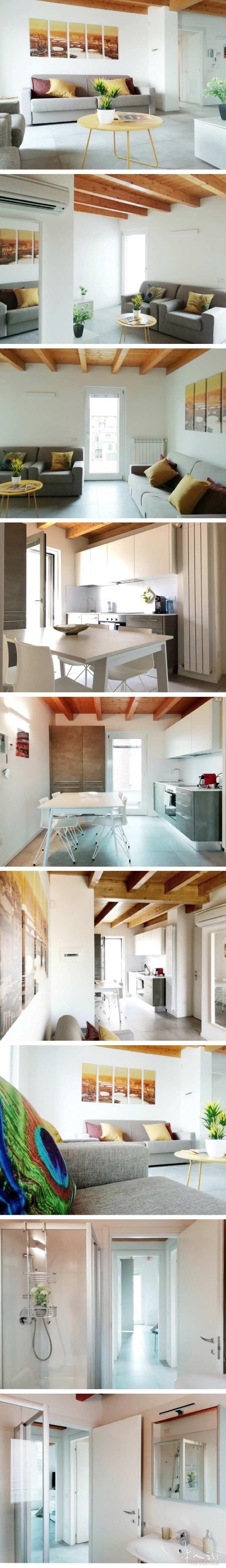 【绿线abbiategrasso豪华两室一厅】方便去Bocconi、IED、ILUM、NABA