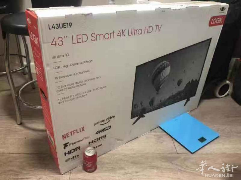 出一台电视 全新43寸 4k UHD