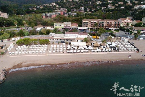 地中海蓝色海岸著名的度假胜地ST Raphaël
