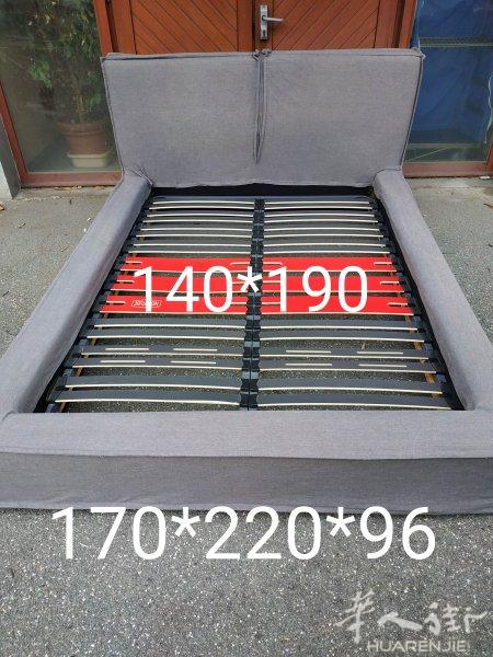 超好双人大床140✘190床垫床架出让