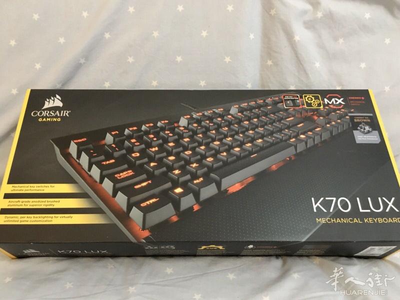 海盗船电竞机械键盘茶轴Corsair K70 九成新