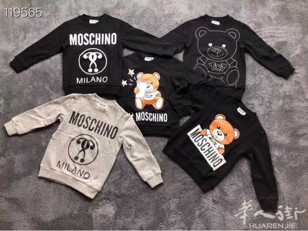 MOSCHINO莫‌斯奇诺‌童装小​熊图到‌货‎！
