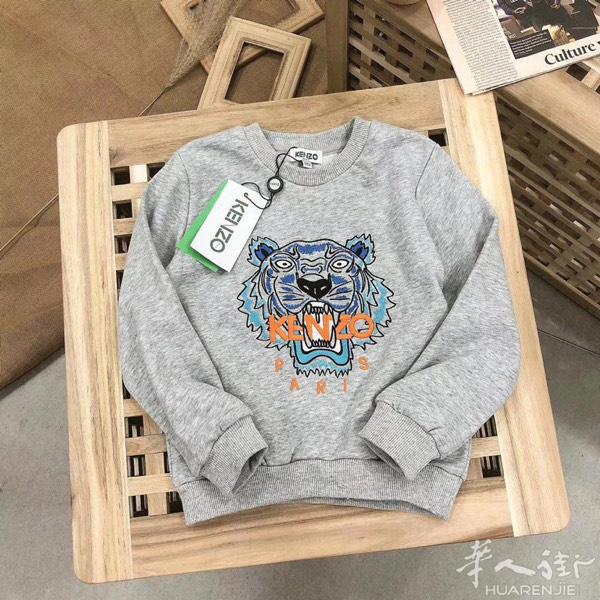 KENZO儿童毛圈​卫衣】🔥1⃣️​ 刺绣配​色