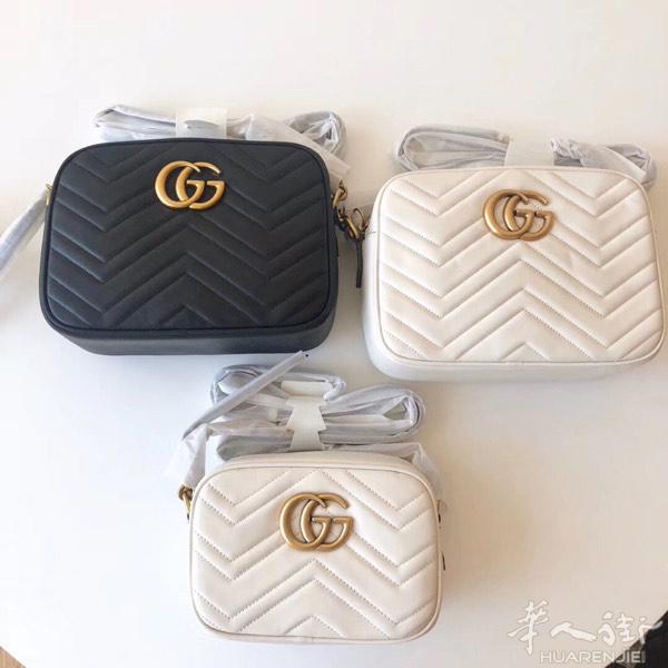 Gucci marmont 相机包 大号 
GGM