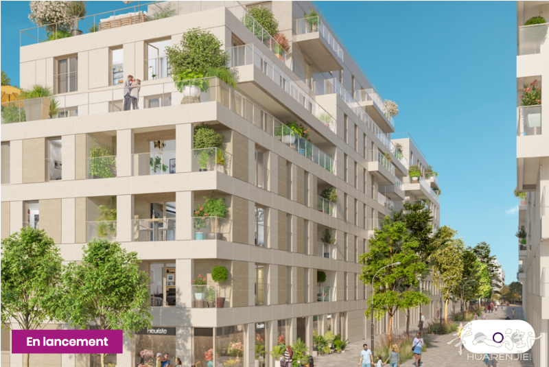 92省Clichy 紧邻巴黎17区 新楼盘二期工程 步行5分钟到2020年完工的14号延长线及RER C 步行12分钟到地铁13号线