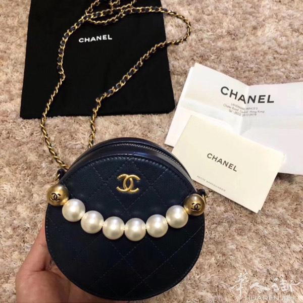 Chanel 小香‎2020新‌款‌ 珍‎珠小圆‌