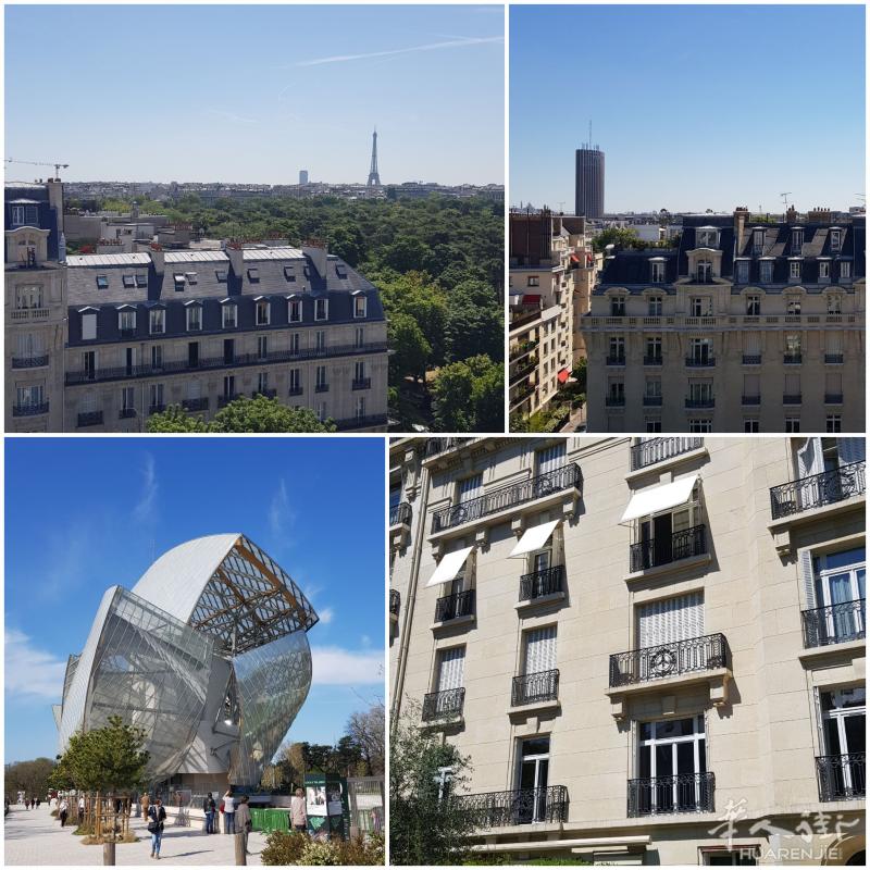 Neuilly sur Seine 超级安全区14平米铁塔景色studio带家具出租