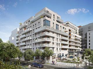 大巴黎92省富人区RUEIL MALMAISON塞纳河畔(步行5分钟)现代公寓
