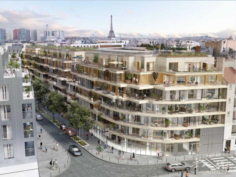 新房 75015 Paris 2023年第三个季度交房 STUDIO T2 T3 T4 T5 免中介费 CH2