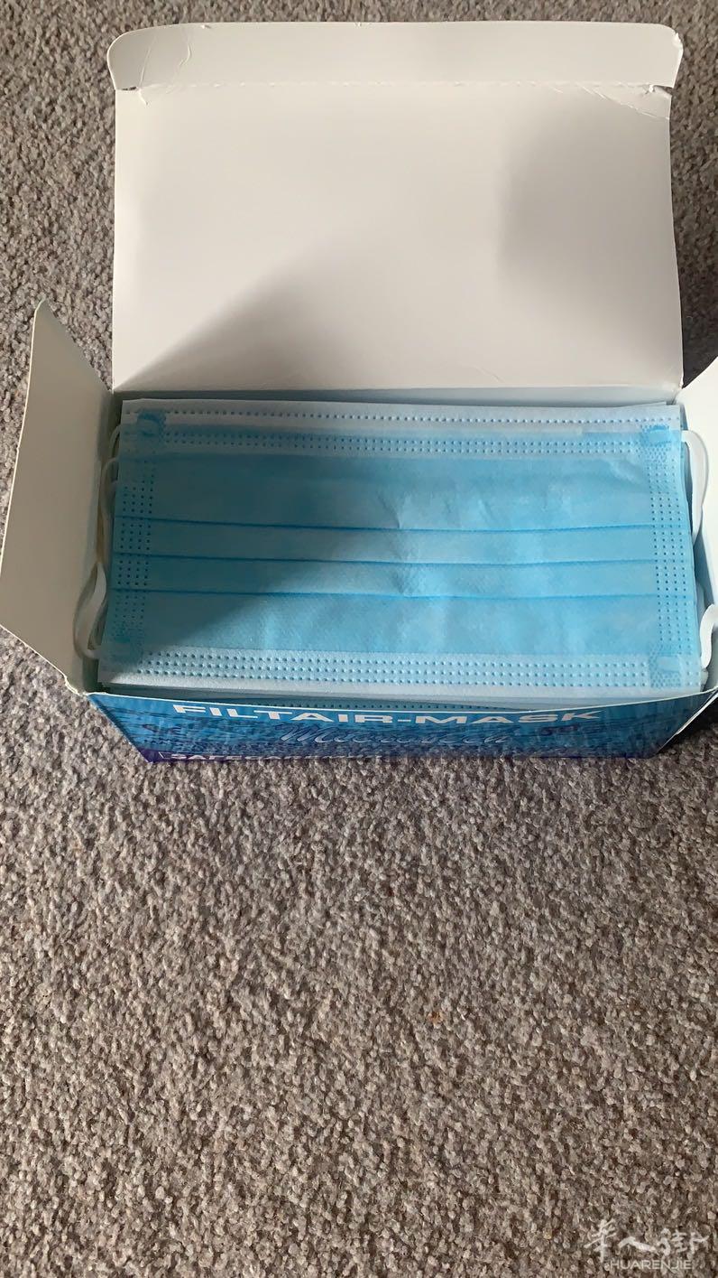 50镑一盒50个口罩，现货