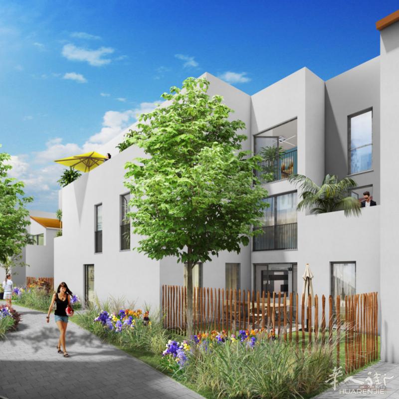 93LA COURNEUVE地铁电车快线步行几分钟,享增值税减免!