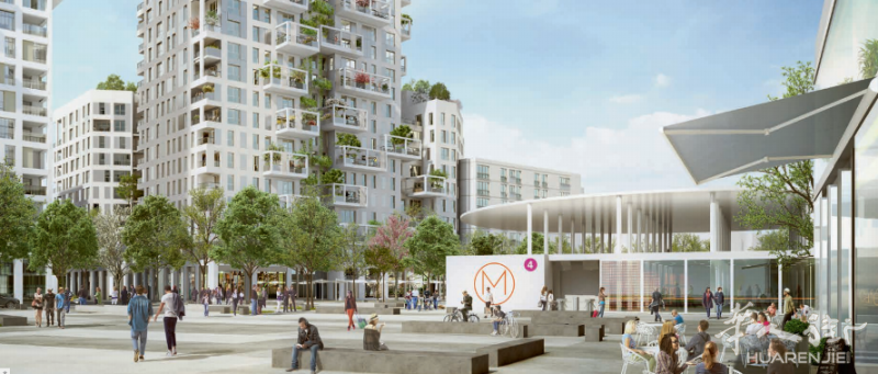 92省BAGNEUX，楼下是地铁4号线、15号线和商圈，有增值税减免！
