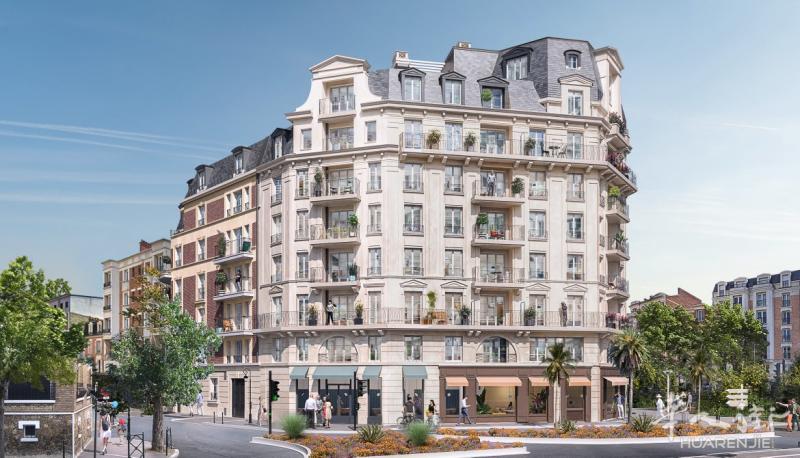 92省富人区LA GARENNE COLOMBES 奢华法式公寓，乘车6分钟直达拉德芳斯！
