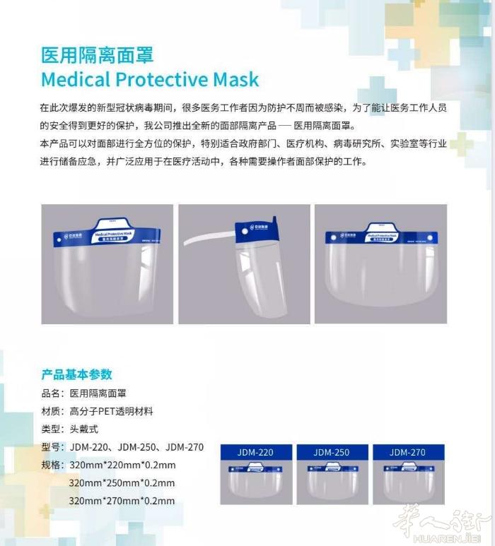 CE认证医用防护面罩