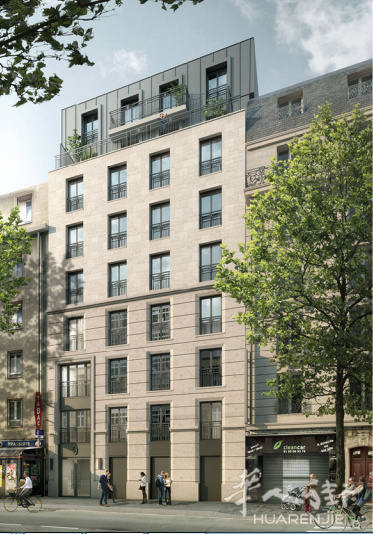 Clichy黄金交通枢纽新盘！Ⓜ13号，Ⓜ14，T3b电车线，RER C线站Porte de Clichy 仅550米