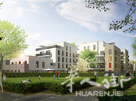 大巴黎78省GUYANCOURT市中心花园社区大户型复式，新房现房！解封提房！