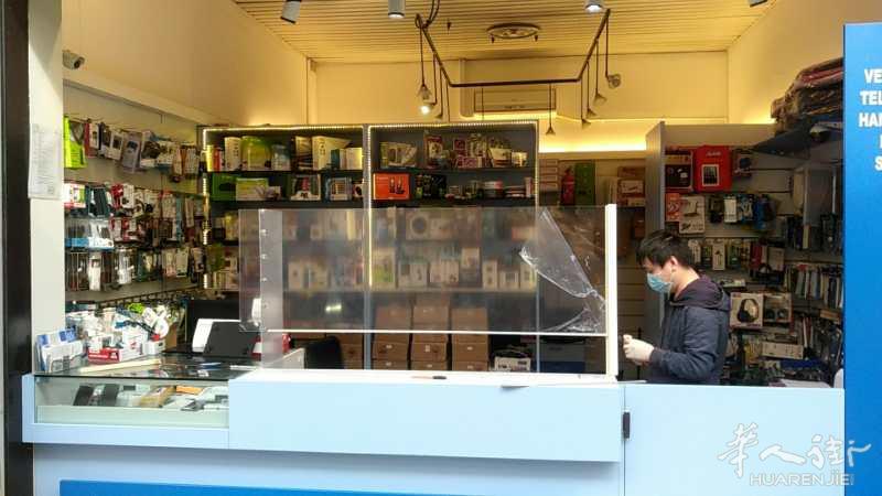 美甲店|手机店|cassa 隔离板 隔离唾液 安全屏障