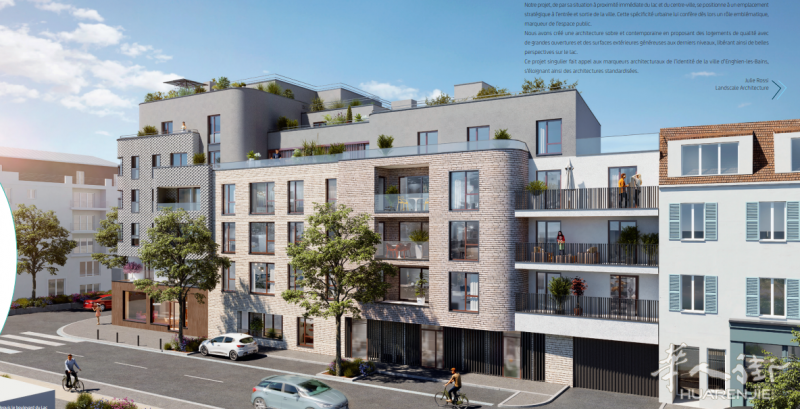 95省 ENGHIEN-LES-BAINS 新楼盘 湖边100m