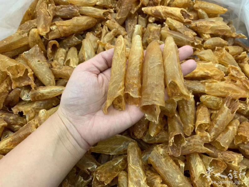 正宗蜡黄蜡黄wa黄花胶老胶，厚肉老花胶黄花胶鱼胶9