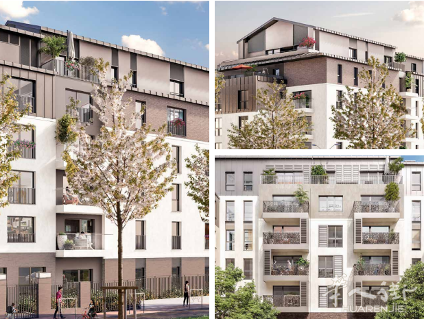 92省RUEIL MALMAISON 现代公寓，RER A步行7分钟，9分钟直达拉德芳斯，20分钟直达小巴黎