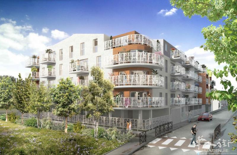 大巴黎95省Sarcelles 现代公寓，享增值税减免，一室一厅18万多！