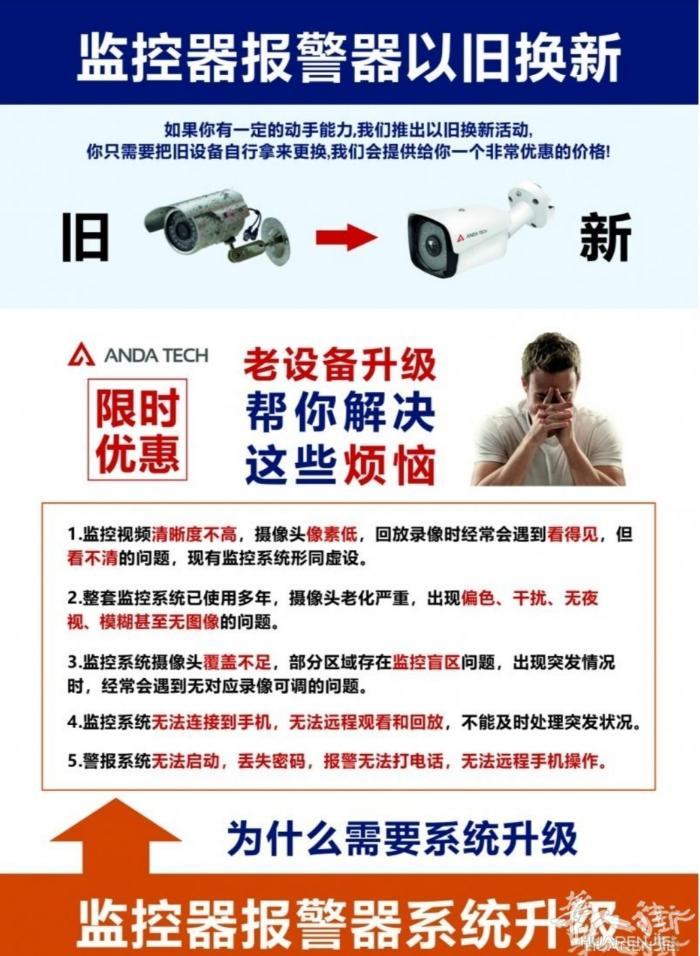 监控摄像头,报警器安装维修更换一条龙服务