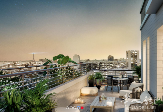 92省富人区BOULOGNE-BILLANCOURT百万豪宅  楼王户型，铁塔景观房，享巴黎夜景