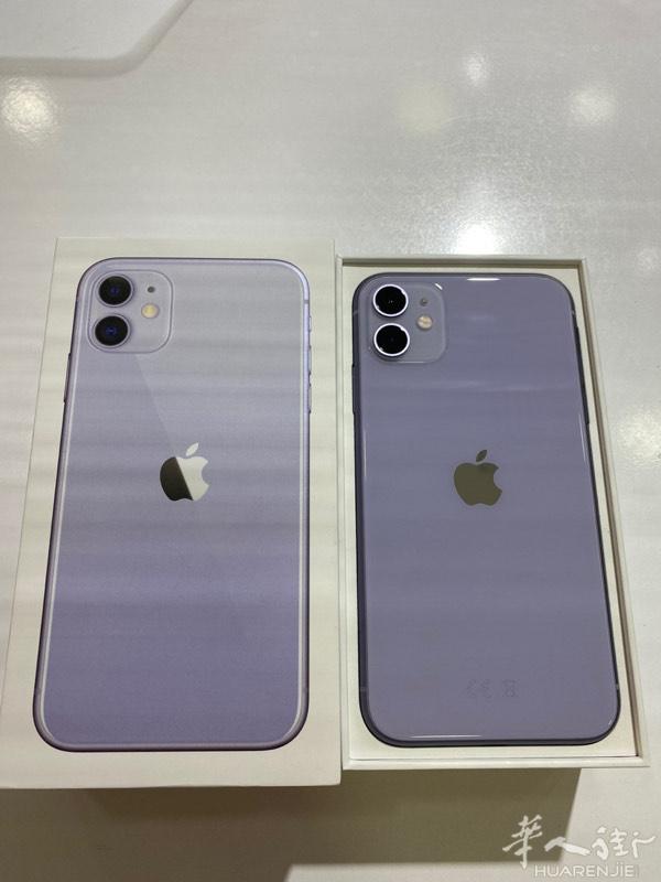 开封 未激活 iphone 11 紫色128gb