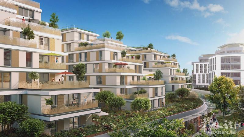 巴黎92富人区ISSY LES MOULINEAUX 近12号地铁MAIRIE D\\\'ISSY 及8号线地铁BALARD 新楼盘