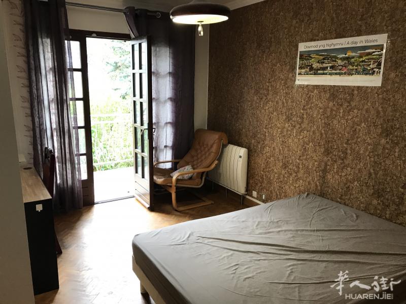 Villejuif 七号线蓝线底站地铁口四分钟 合租 大别墅豪华单间出租