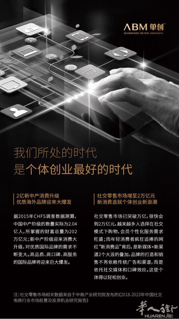 ABM项目优势一
迎合当下中产消费升级热潮
完备解