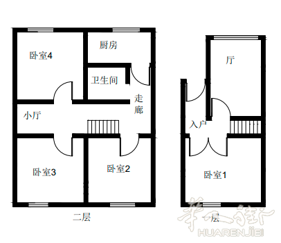 马德里6号线carpetana两层复式4室出租