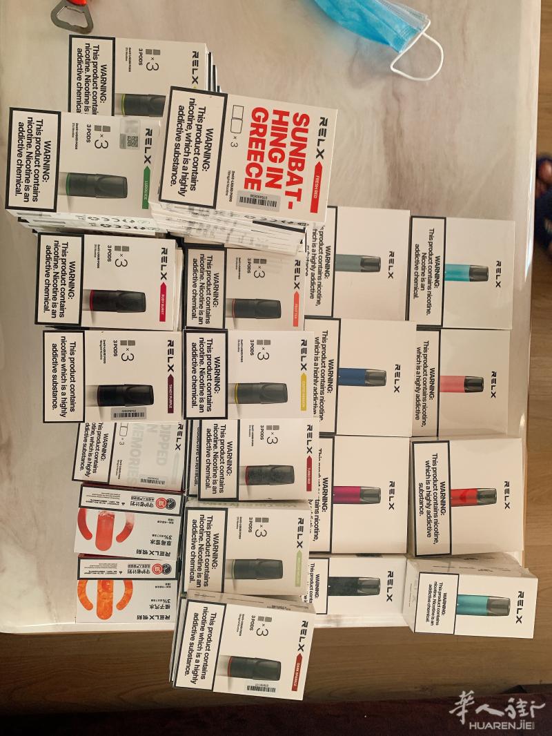 relx 一代 烟杆烟弹 可以送货哦