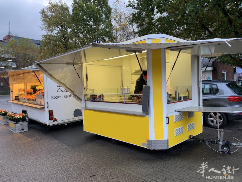 出售——餐车 拖车 Imbisswagen Imbissanhänger