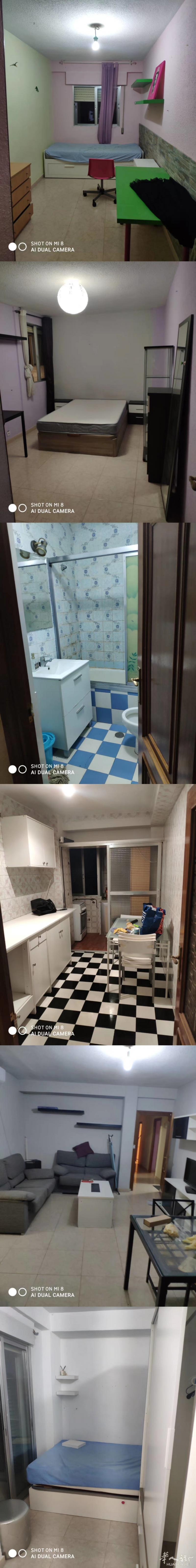 三路doce de octubre离地铁口5分钟三房出租