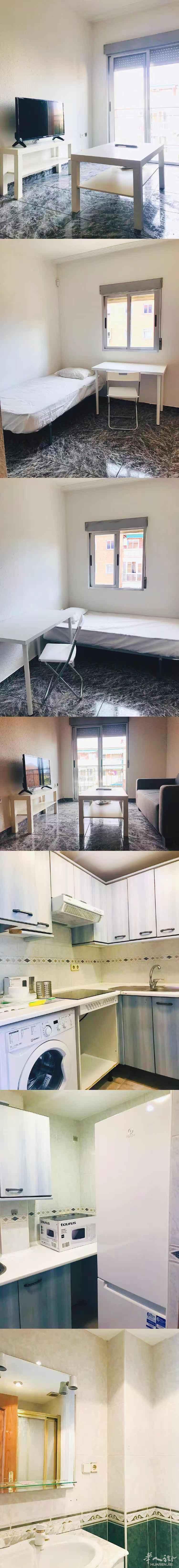 getafe近卡三大学两室一厅带阳台650欧
