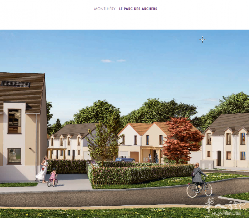 大巴黎靠近科技城Paris Saclay，新房小别墅，80平带花园，30万起，2023年交房