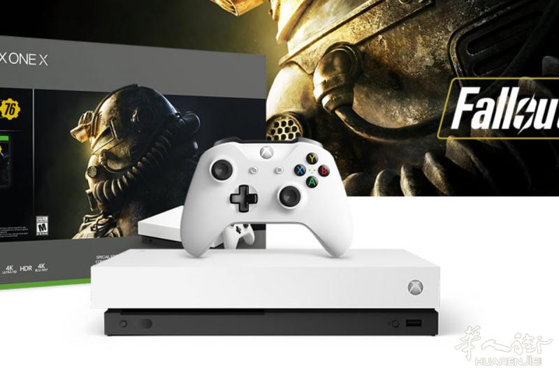 XBOX one x 白色1t硬盘/fallout 76版