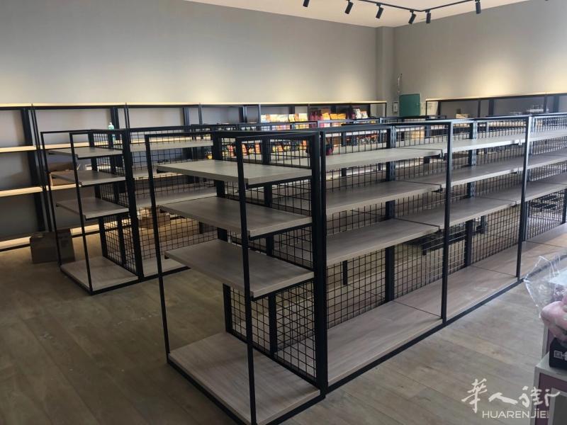 繁华都市 店面设计装修-定制货架