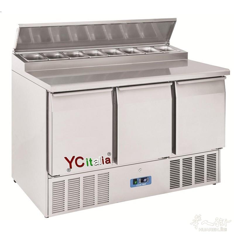 Saladette 3 porte 390 Lt 1365x700x1005 h