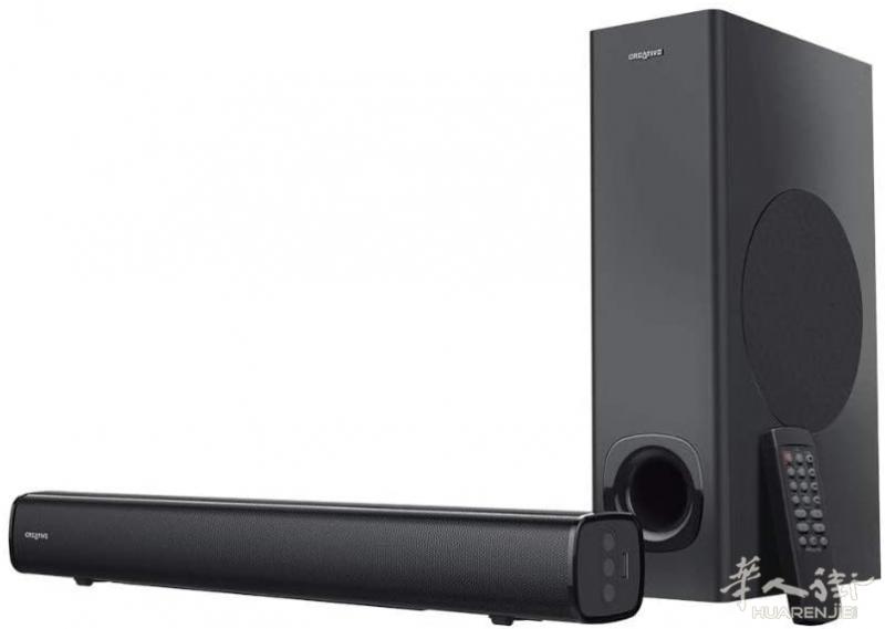 出自用Creative Stage 回音壁sound bar音箱支持蓝牙、HDMI、光纤等