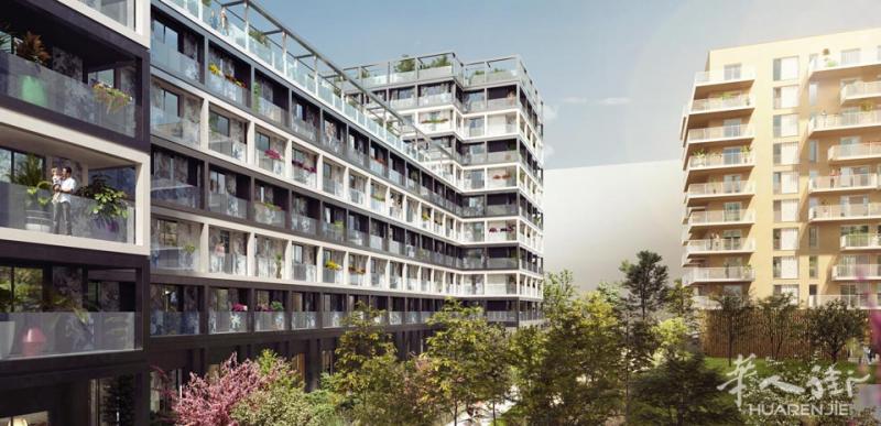 大巴黎92省Asnières-sur-Seine 生态区商圈地铁房上线,步行5分钟到地铁15和RER C