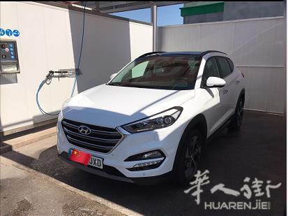 四万五公里顶配SUV现代TUCSON回国转卖
