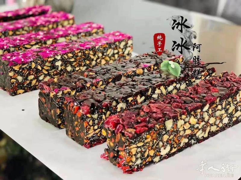 纯手工阿胶糕,雪花酥,奶枣,燕窝,火腿,海参等产品...