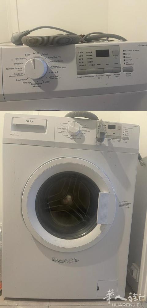 巴黎94区 creteil 洗衣机是saba 牌
