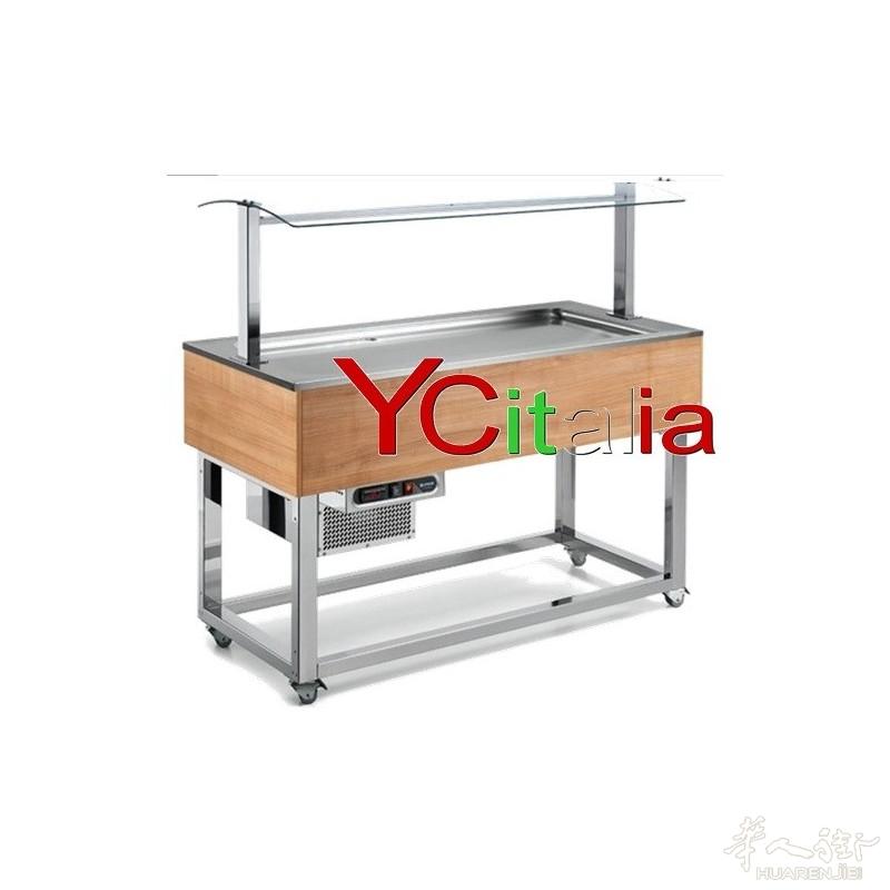 冷Buffet 如图尺寸是1494X650X1318H,价格1687+IVA包邮