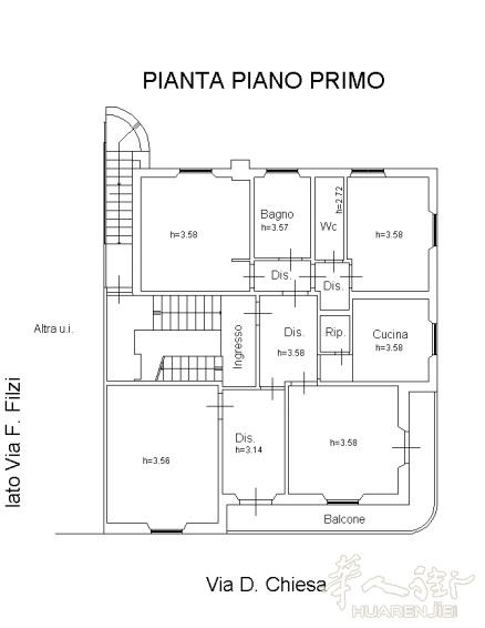 《房屋出租》Via Fabio Filzi \\\\ Via Damiano Chiesa (瑞龙旅行社两对面)