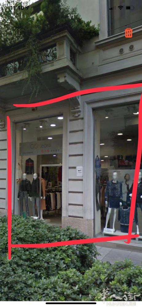 米兰华人正街店面出租或转让。 60 平方 2 个门面。 位置好。33887600