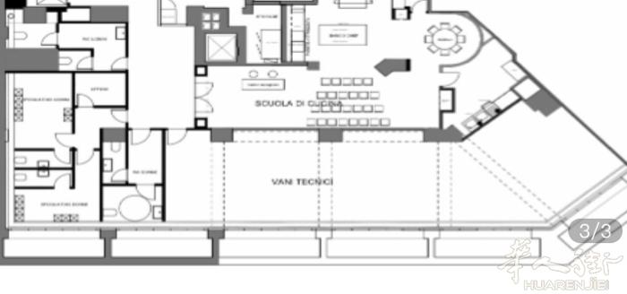 商 002 米兰中心大教堂200平米黄金店铺转让 60w欧 店面共2层 ：地平层