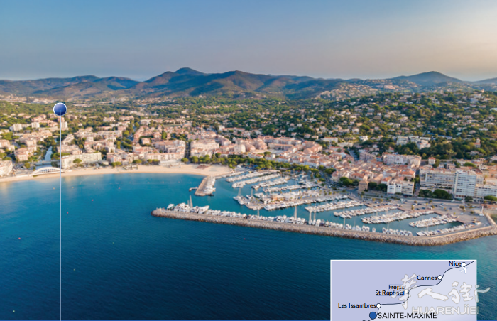 蔚蓝海岸富人区别墅,Sainte Maxime 海滨别墅区两房一厅到四房一厅
